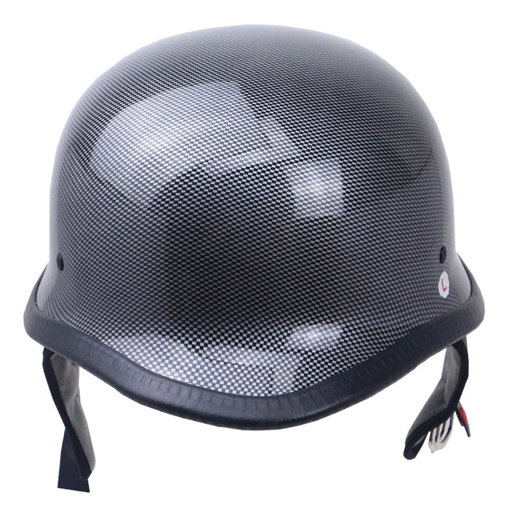Vintage Carbon Fiber Motorcycle Helmet Kalsten