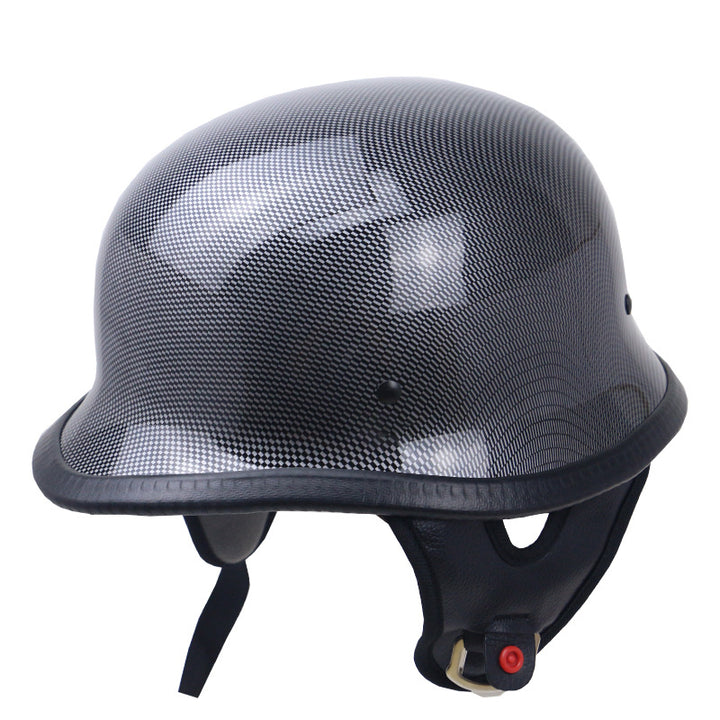 Vintage Carbon Fiber Motorcycle Helmet Kalsten