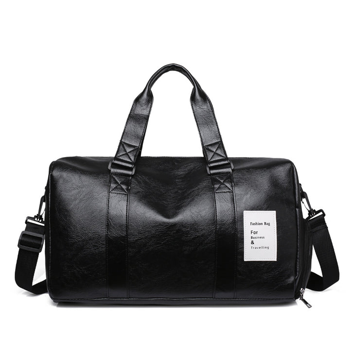 Stylish Leather Travel Duffel Bag kalsten