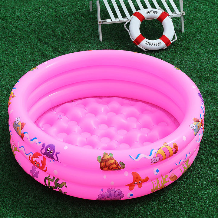 Women Inflatable Kiddie Pool with Maritime Design Kalsten