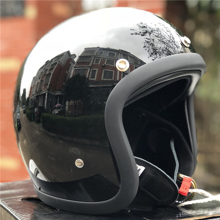 Classic Cruiser Motorcycle Safety Helmet Kalsten