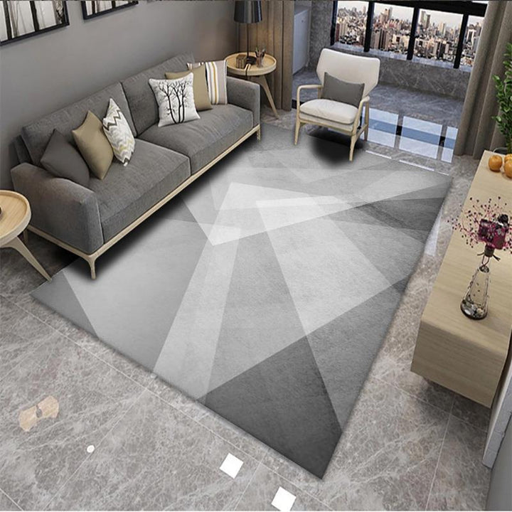Geometric Pattern Area Rug Kalsten