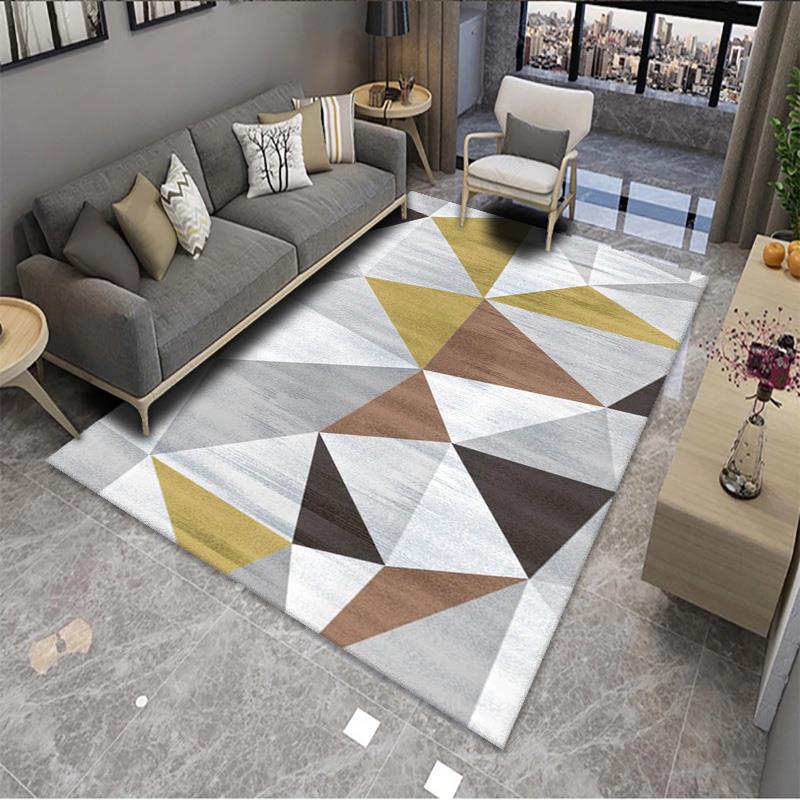 Geometric Pattern Area Rug Kalsten