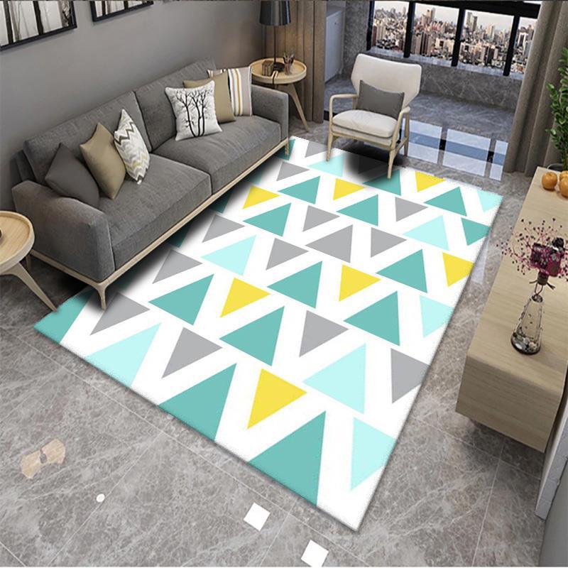 Geometric Pattern Area Rug Kalsten
