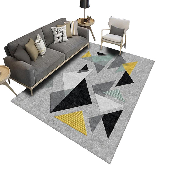 Geometric Pattern Area Rug Kalsten