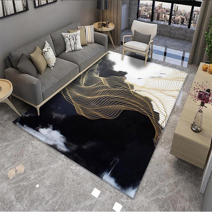 Geometric Pattern Area Rug Kalsten