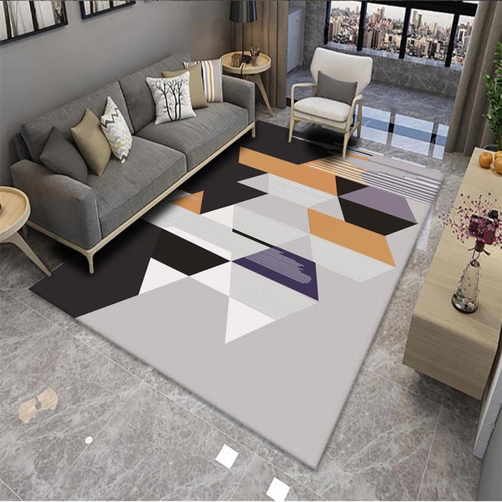 Geometric Pattern Area Rug Kalsten