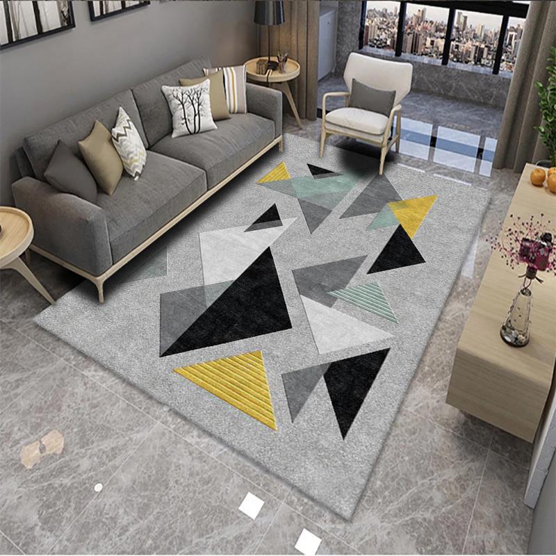 Geometric Pattern Area Rug Kalsten