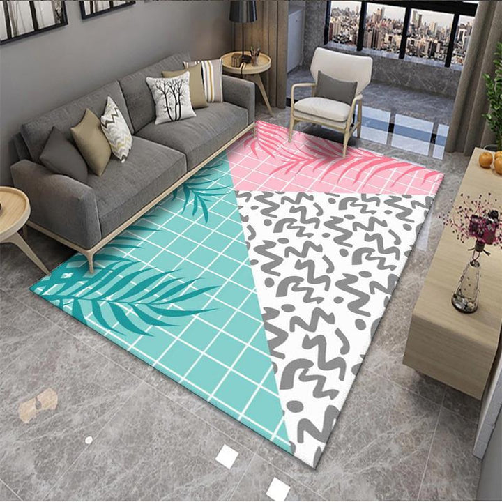 Geometric Pattern Area Rug Kalsten