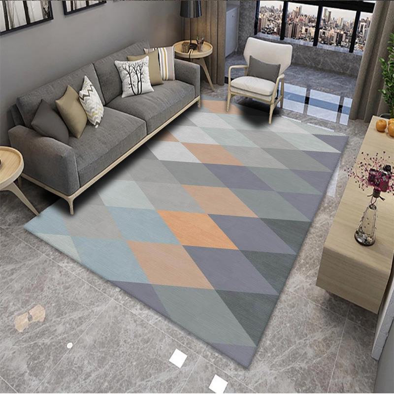 Geometric Pattern Area Rug Kalsten