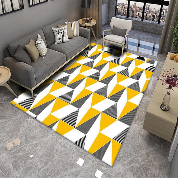 Geometric Pattern Area Rug Kalsten