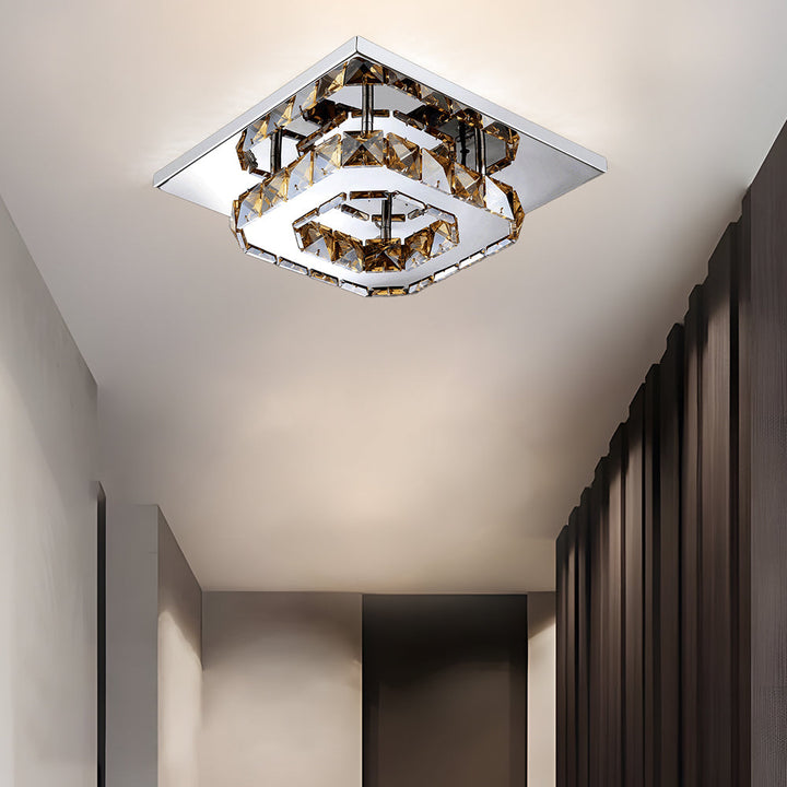 Crystal LED Recessed Ceiling Lamp Noxord