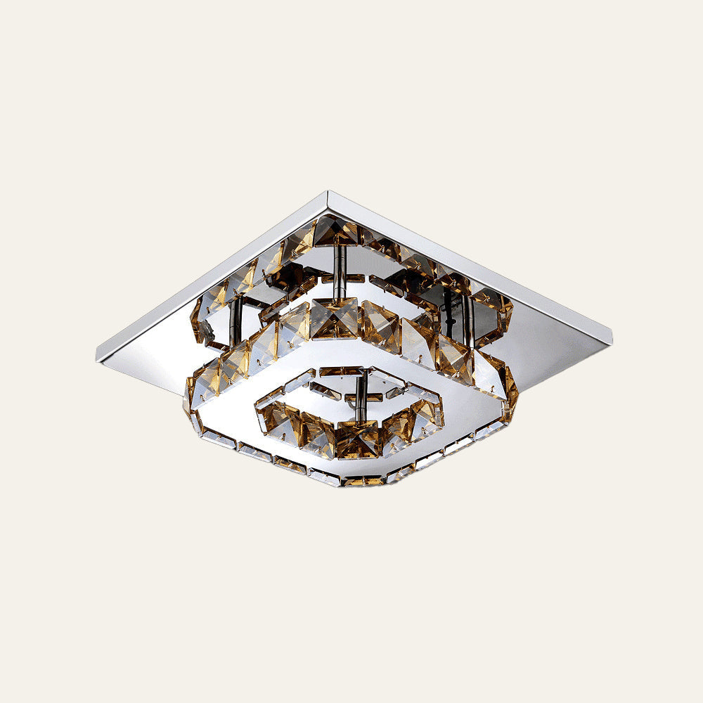 Kalsten | Ceiling Light Crystal LED Modern Flush Fixture