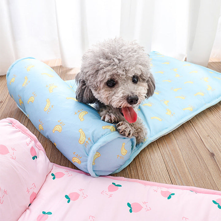 Pet Summer Cool Bed Ice Silk Cooling Mat for Dogs & Cats | Kalsten