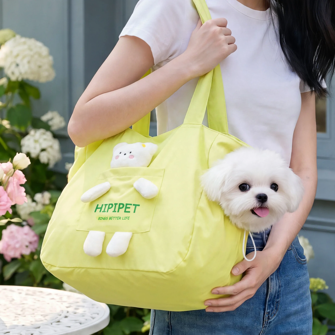 Breathable Summer Tote Bag with Cartoon Design