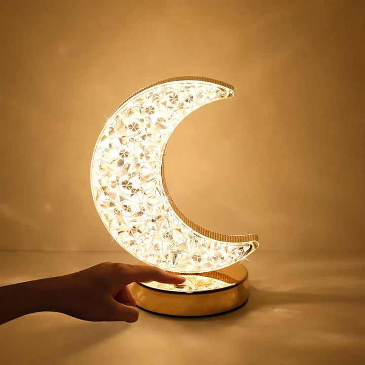 Enchanting Dimmable Crystal Table Lamp Kalsten