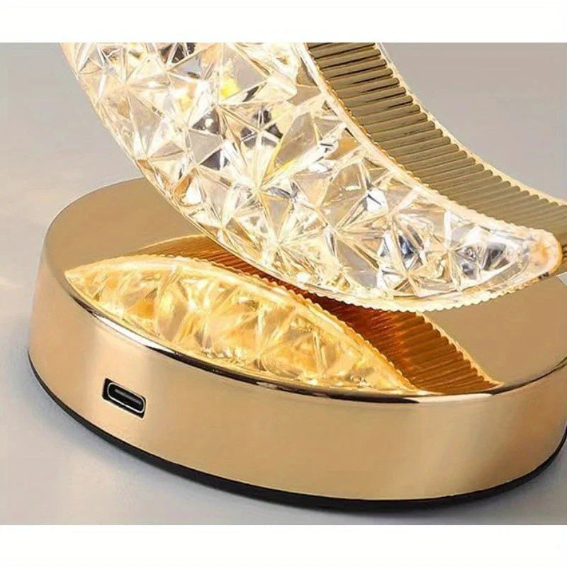 Magical Crystal Table Lamp with Dimmer - Celestia | Kalsten