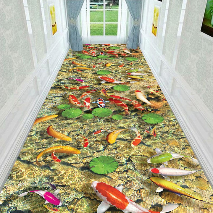 Decorative 3D Water Style Area Rug Kalsten