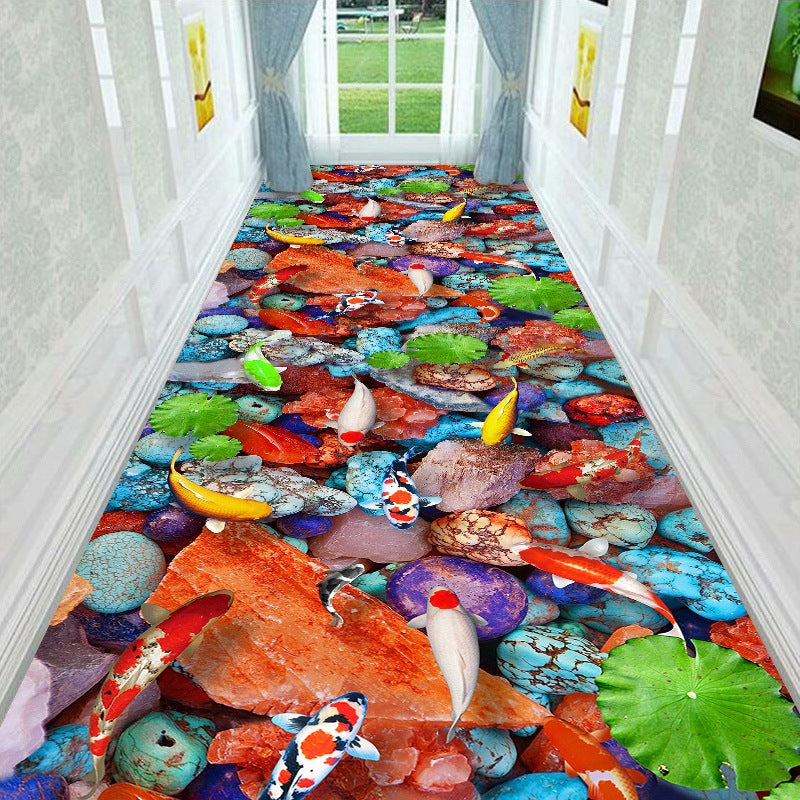 Decorative 3D Water Style Area Rug Kalsten