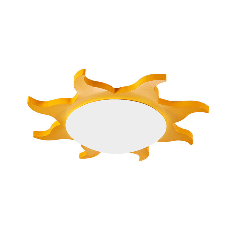 Kids Room Ceiling Lamp – Sun-shaped LED Lighting | Kalsten