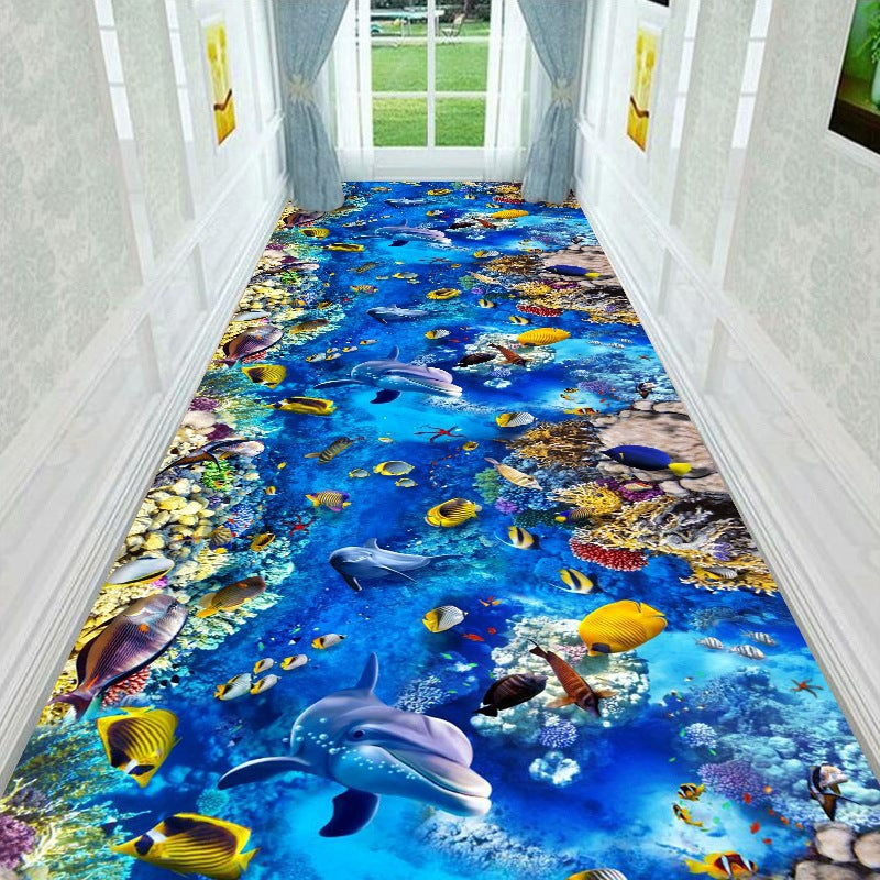 Decorative 3D Water Style Area Rug Kalsten