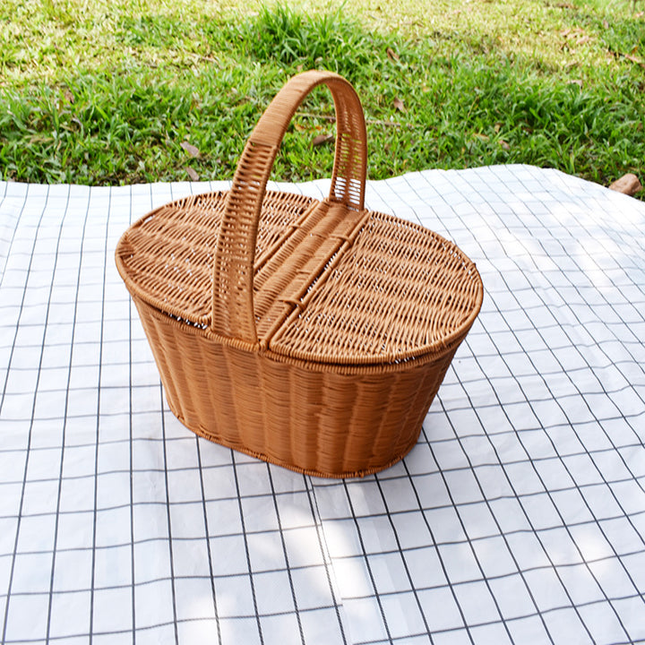 Handwoven Decorative Picnic Basket Kalsten