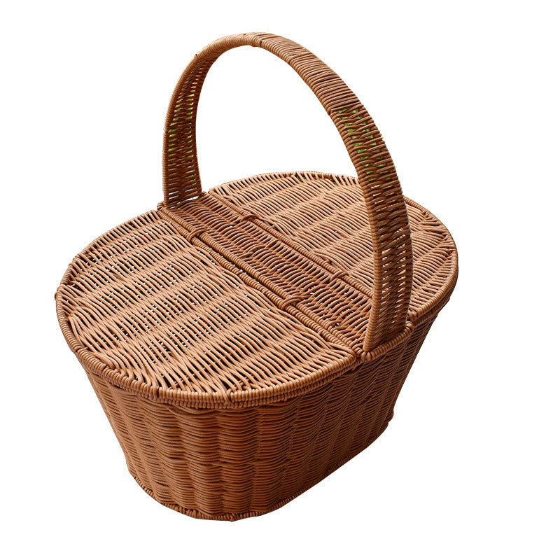 Handwoven Decorative Picnic Basket Kalsten