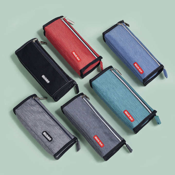 Multi-Functional Zippered Pencil Case