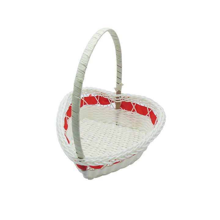 Women's Heart Shape Decorative Basket Kalsten