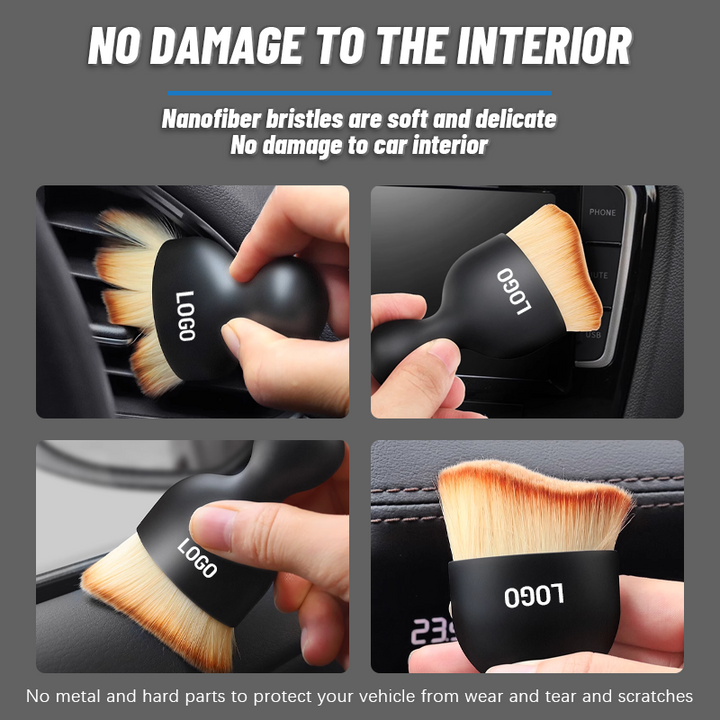 Kalsten | Woyuosn Soft Bristles Interior Duster – Dual Use for Wet & Dry Cleaning