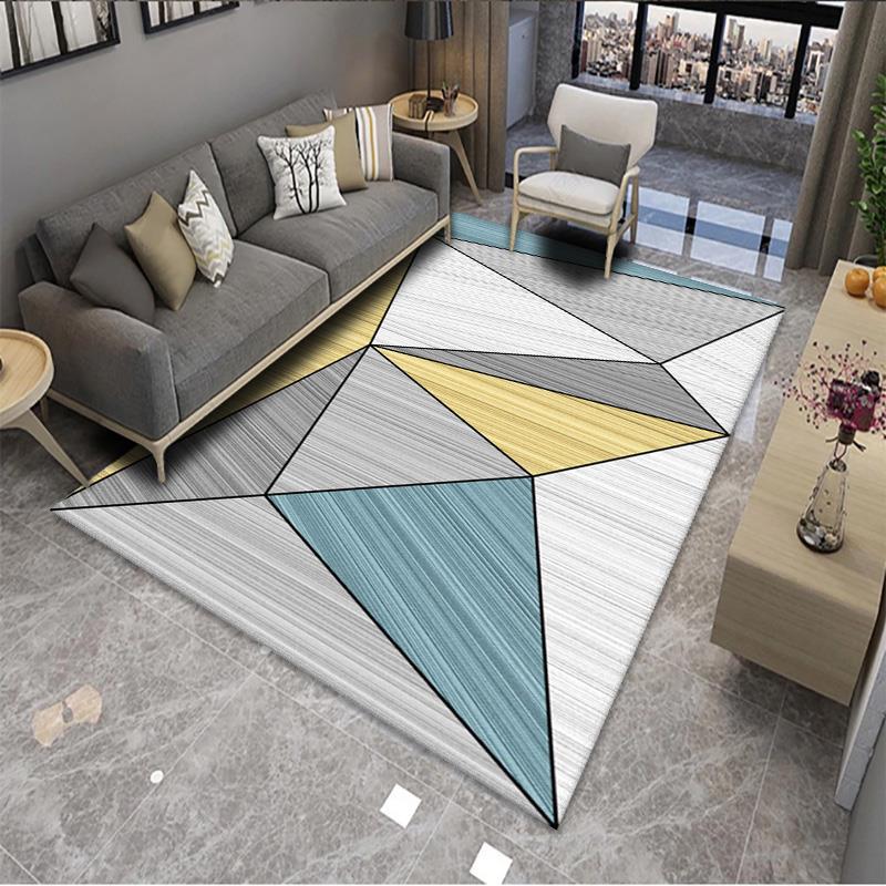 Geometric Pattern Area Rug Kalsten