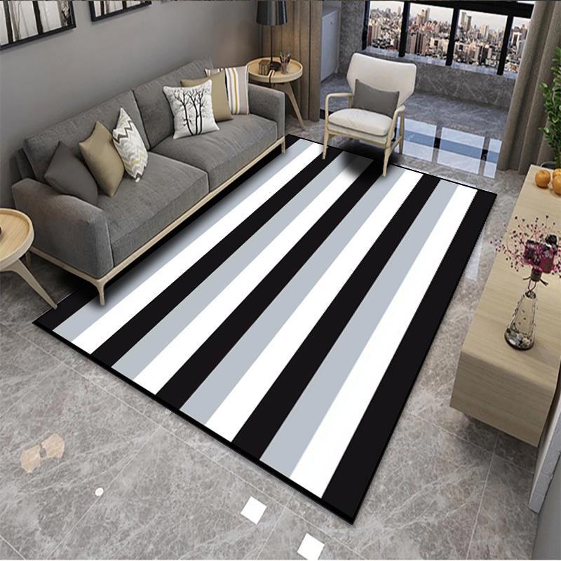 Geometric Pattern Area Rug Kalsten