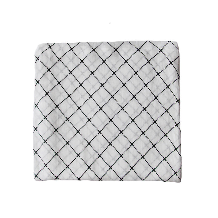 Cotton Muslin Baby Blanket with Heart Pattern kalsten
