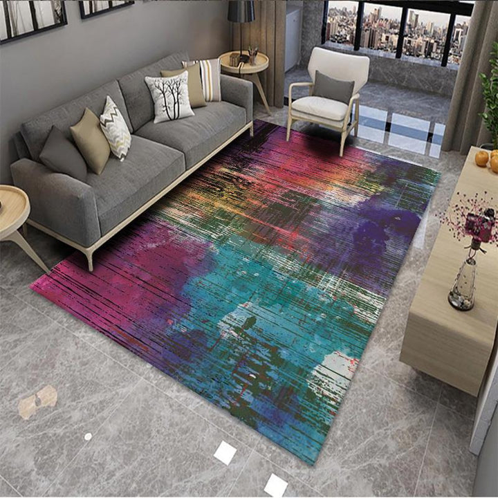 Geometric Pattern Area Rug Kalsten