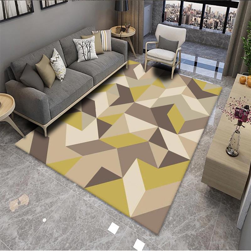 Geometric Pattern Area Rug Kalsten