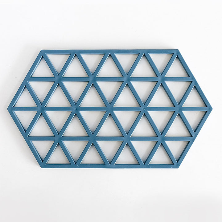Unisex Silicone Coaster with Geometric Design Kalsten