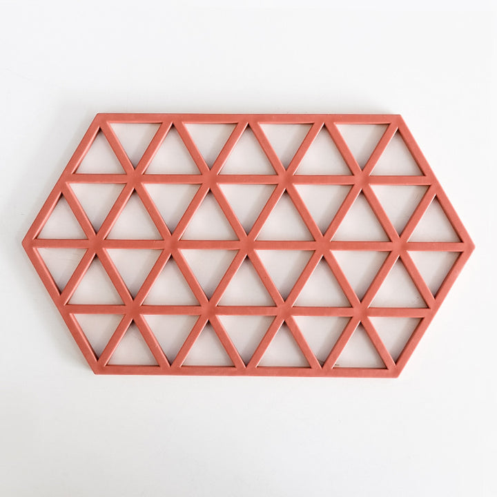 Unisex Silicone Coaster with Geometric Design Kalsten