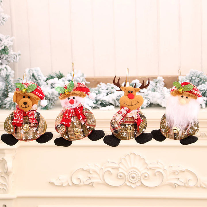 Festive Holiday Snowman Ornament Kalsten
