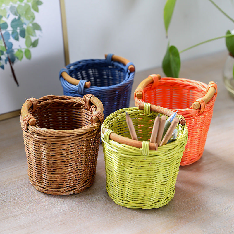 Unisex Decorative Plant Basket with Ergonomic Handles Kalsten