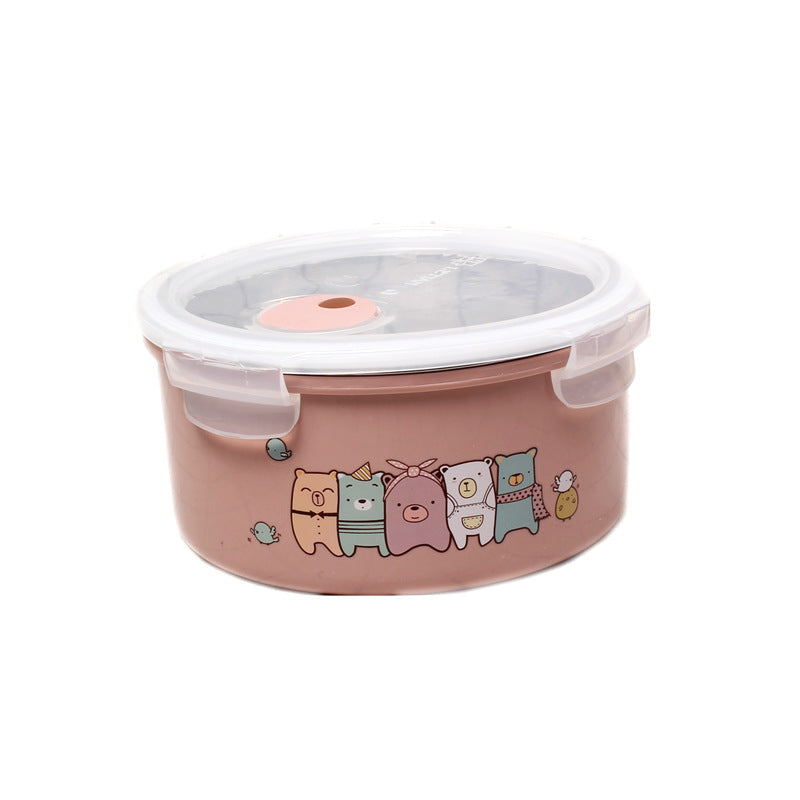 Animal-Themed BPA-Free Food Storage Containers Set