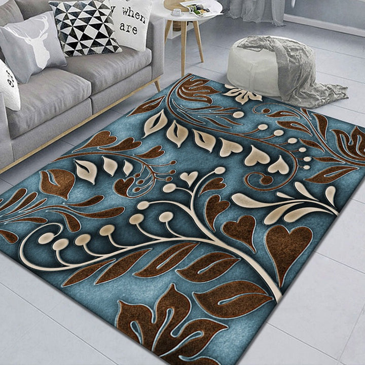 Floral Design Area Rug Kalsten