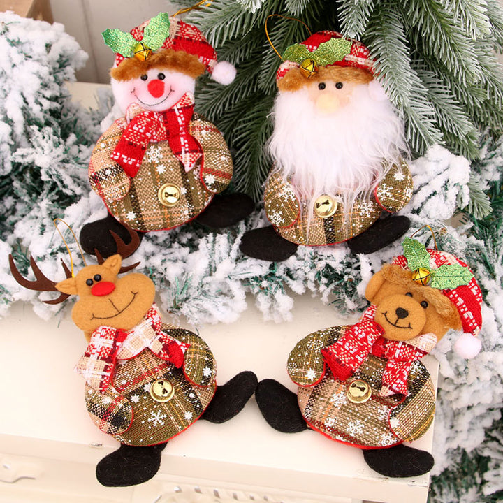 Festive Holiday Snowman Ornament Kalsten