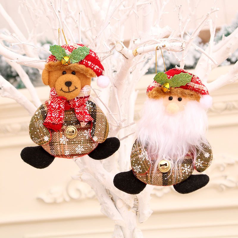 Festive Holiday Snowman Ornament Kalsten