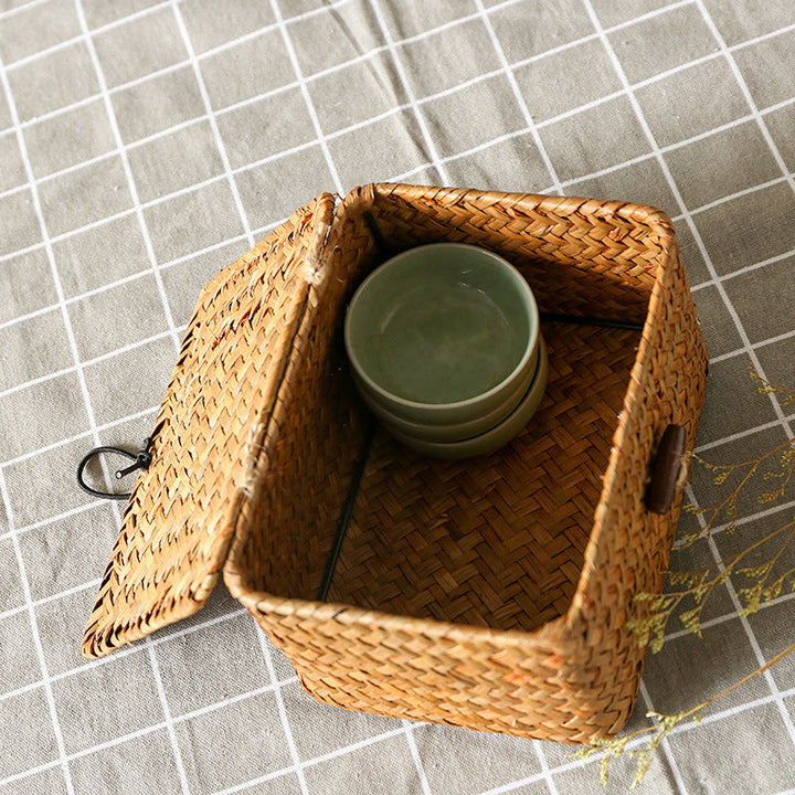 Handcrafted Woven Storage Box Kalsten