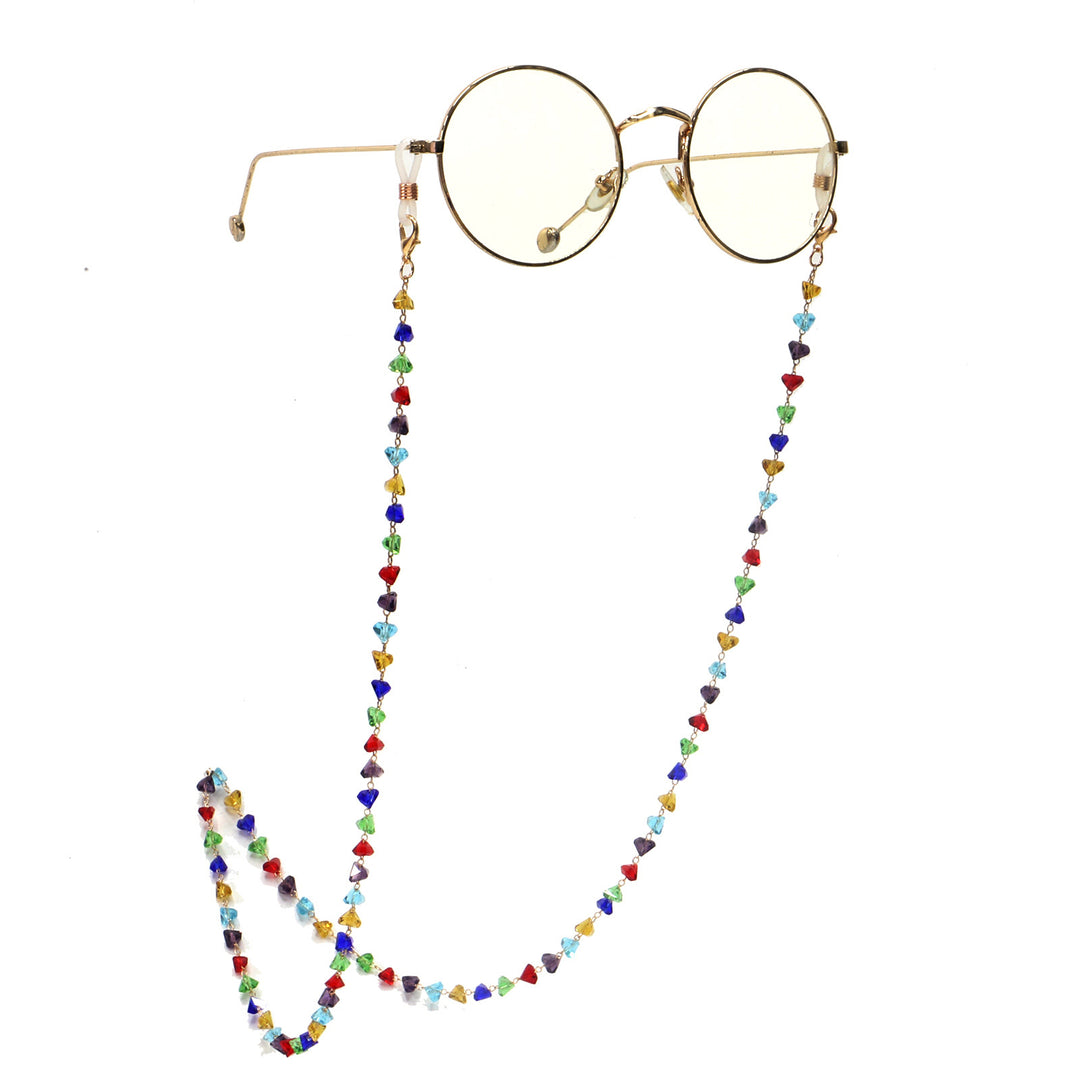 Colorful Crystal Eyewear Chain Kalsten