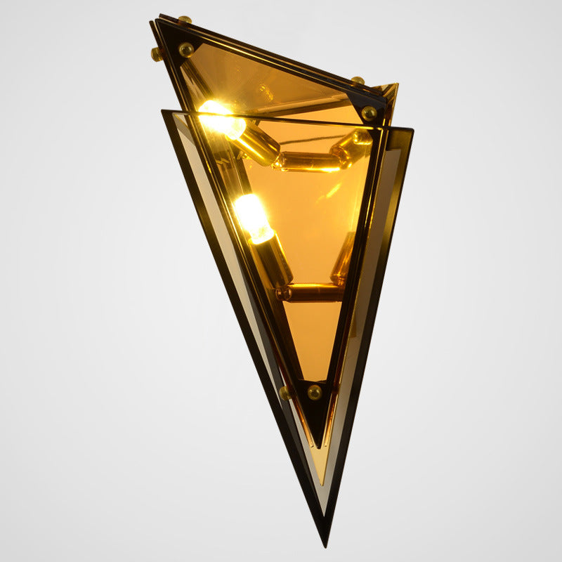 Diamond-Shaped Wall Sconce