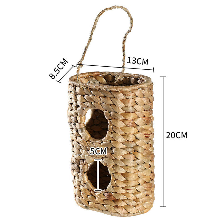 Versatile Hanging Woven Storage Basket Kalsten