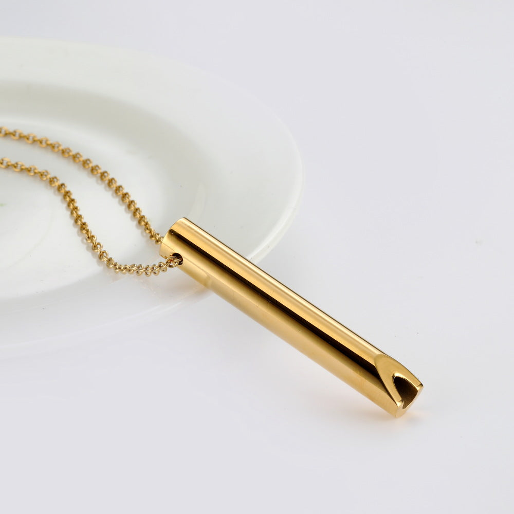 Kalsten 丨 Breathing Resistance Meditation Whistle Necklace