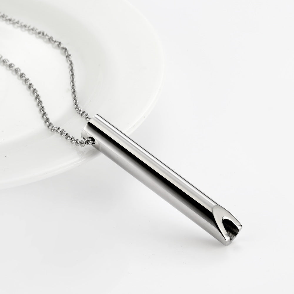 Kalsten 丨 Breathing Resistance Meditation Whistle Necklace