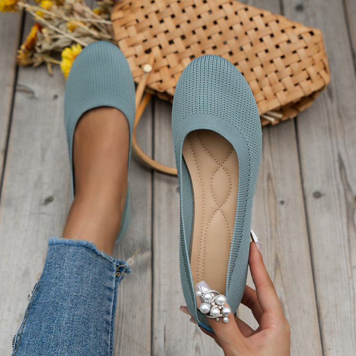 Kalsten 丨 Women's Round Toe Bean Shoes